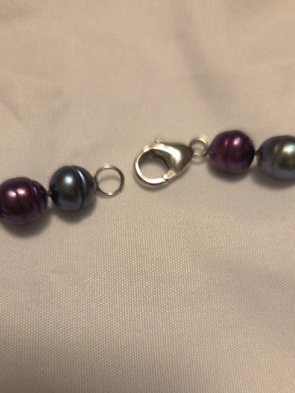 Honora Plum, Black And Gray Pearl Beaded Necklace - Women Jewelry 20" - Picture 2 of 4